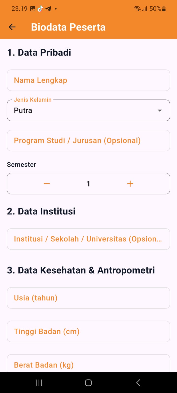 Antarmuka Hasil Kalkulasi TKJI